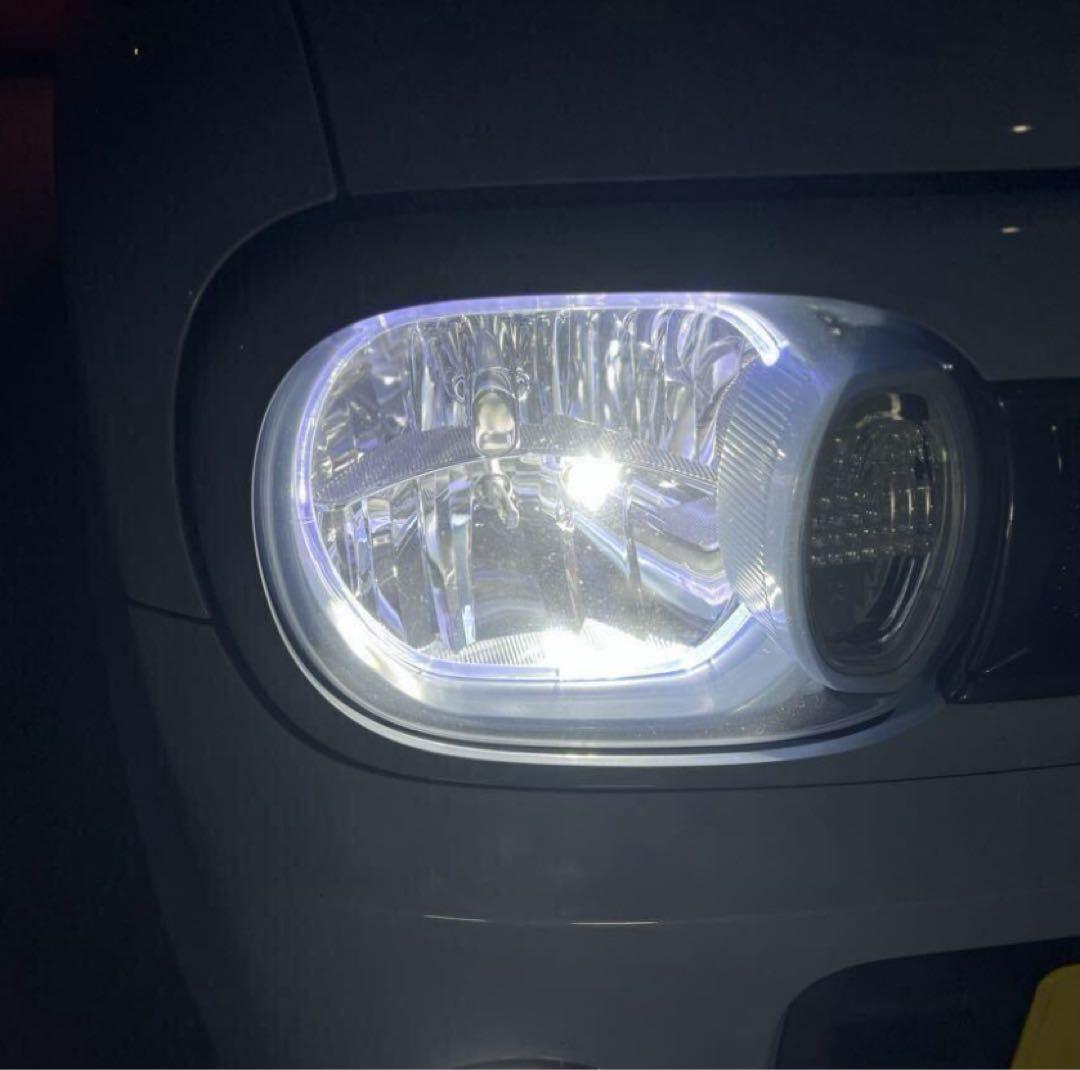 HE22S ラパン　LED ヘッドライトのみLED 流星　ZKS塗装