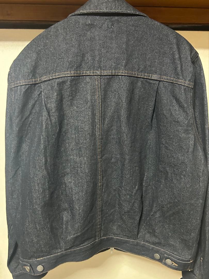 WYM DENIM CROPPED ZIP TRUCKER JK Mサイズ