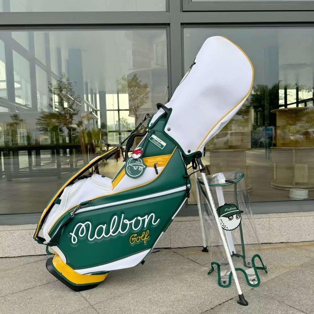 Malbon マルボンゴルフバッグ キャディバッグ スタンド型バッグ