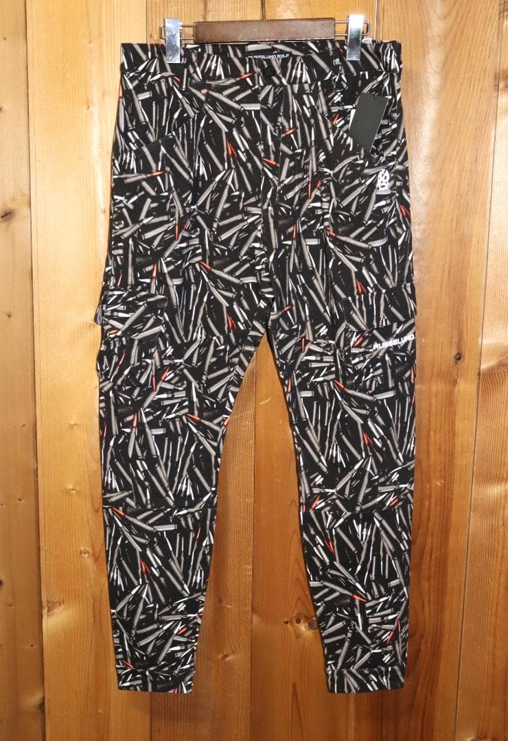 新品 Russeluno GOLF バレット スキニーゴルフパンツ (5/L)Ⓗ