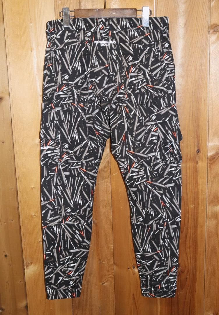 新品 Russeluno GOLF バレット スキニーゴルフパンツ (5/L)Ⓗ