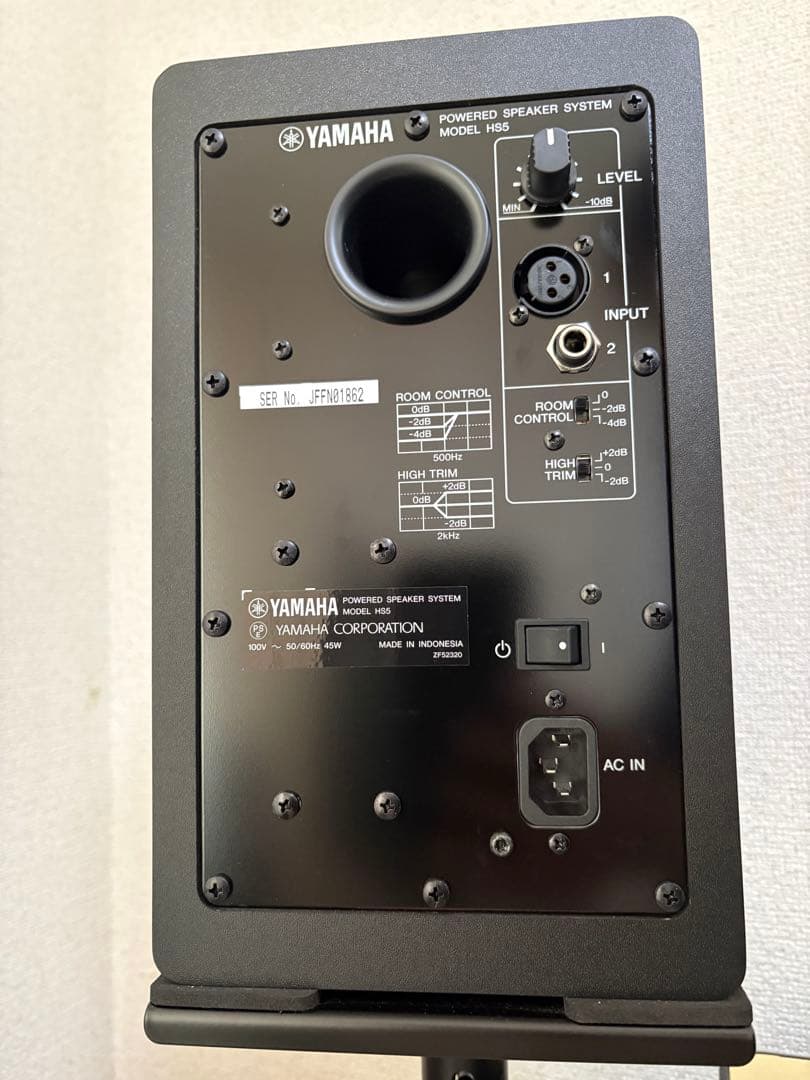 YAMAHA ヤマハ スタジオモニタースピーカー HS5 セット
