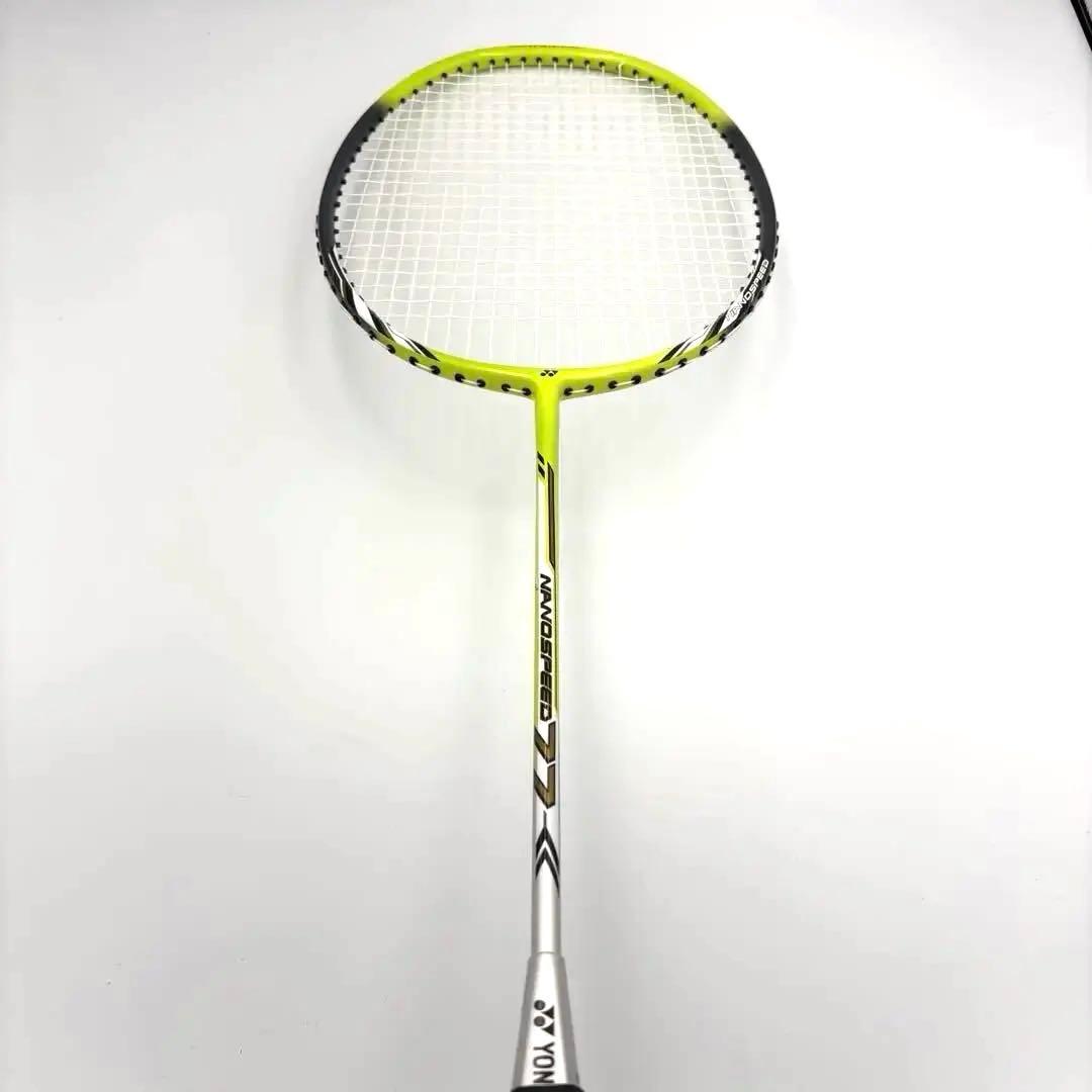 美品　ヨネックス　ナノスピード77　バトミントン ラケット　YONEX