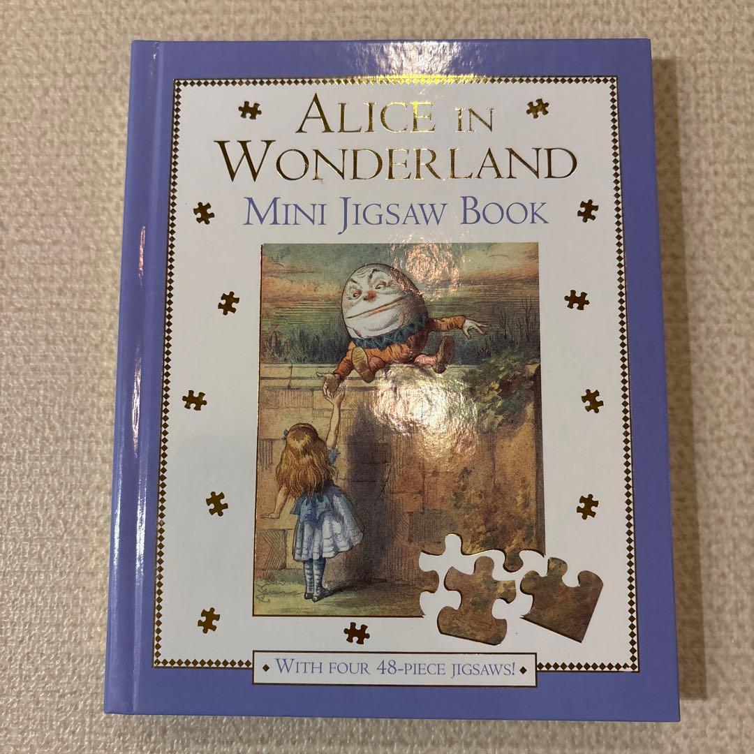 Alice in Wonderland Mini Jigsaw Book パズル