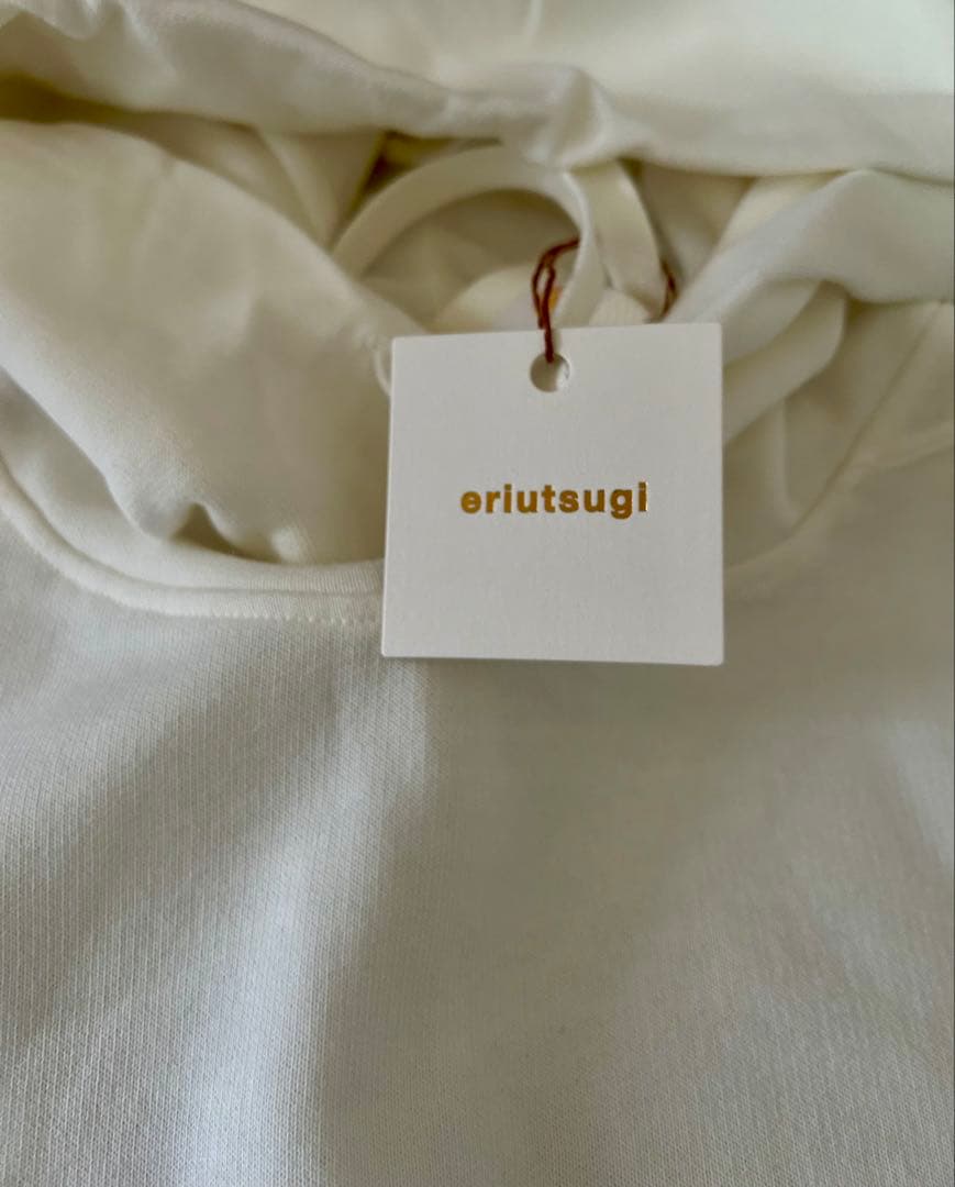 【生産終了品】eriutsugi エリウツギ もってけドロボーパーカー シロ 白