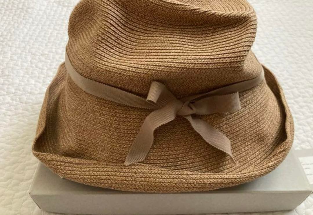 マチュアーハ　mature ha. BOXED HAT 11cm brim