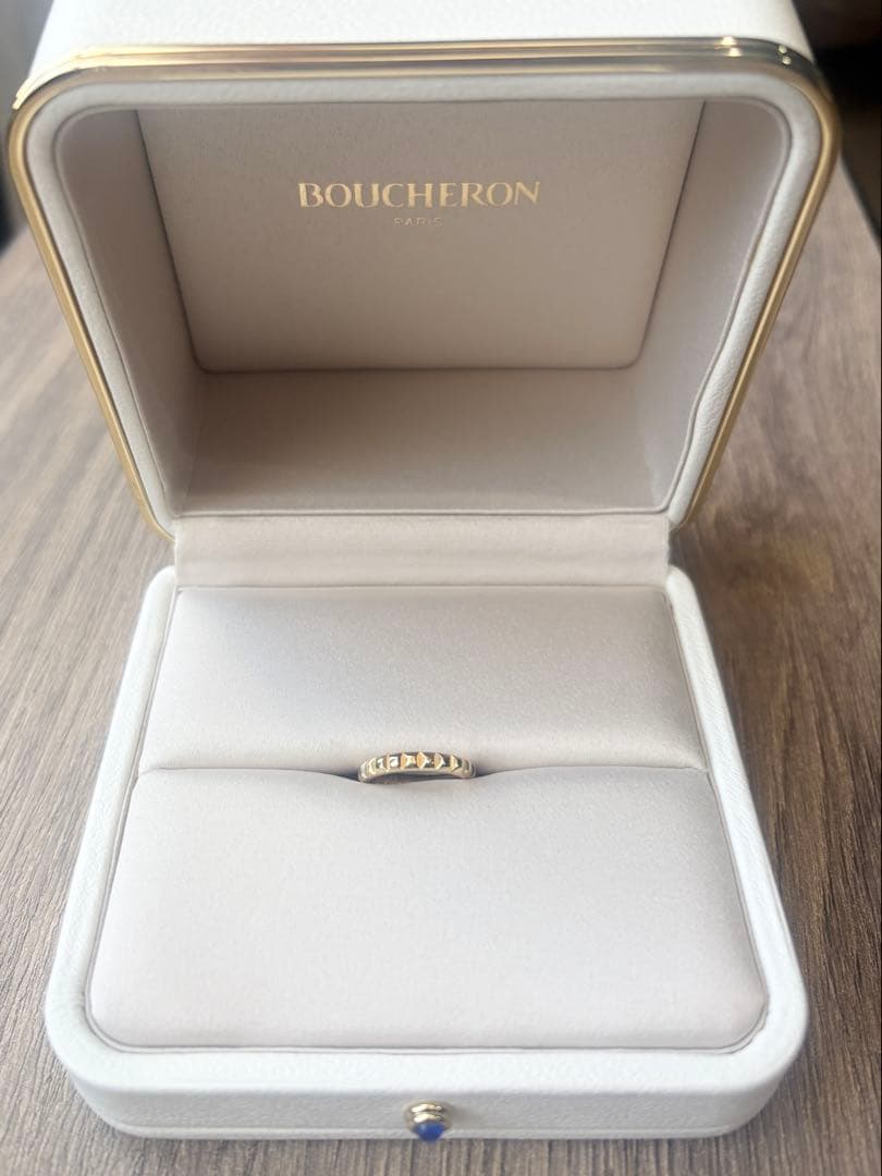 Boucheron リング サイズ45 Au 750 YG