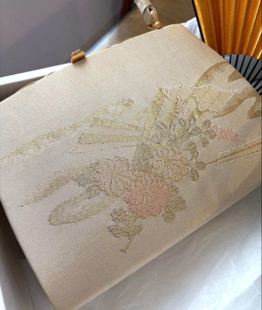【短時間使用】【美品】【京都老舗】フォーマルセット　花ぎおん23センチ　ゴールド