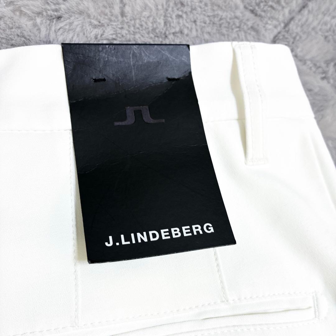 J.LINDEBERGマイクロハイストレッチパンツ白 ホワイト サイズ31
