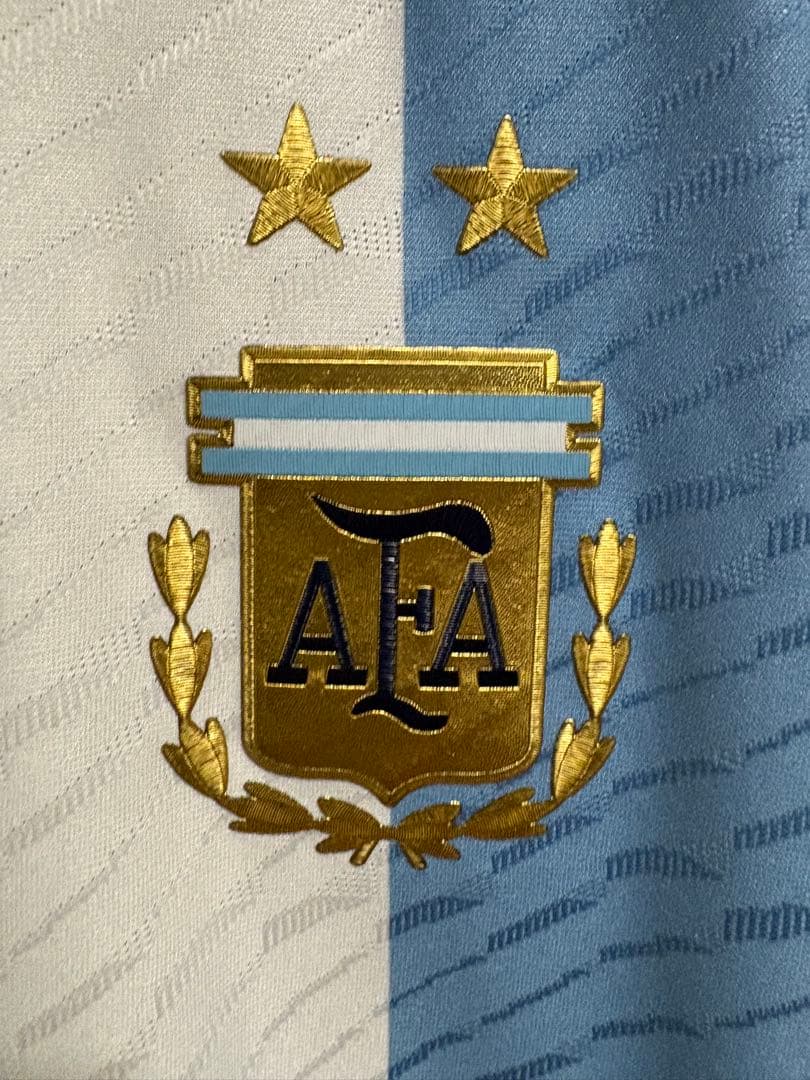 【伝説の一枚・新品】メッシ アルゼンチン代表 W杯決勝仕様 オーセンティック