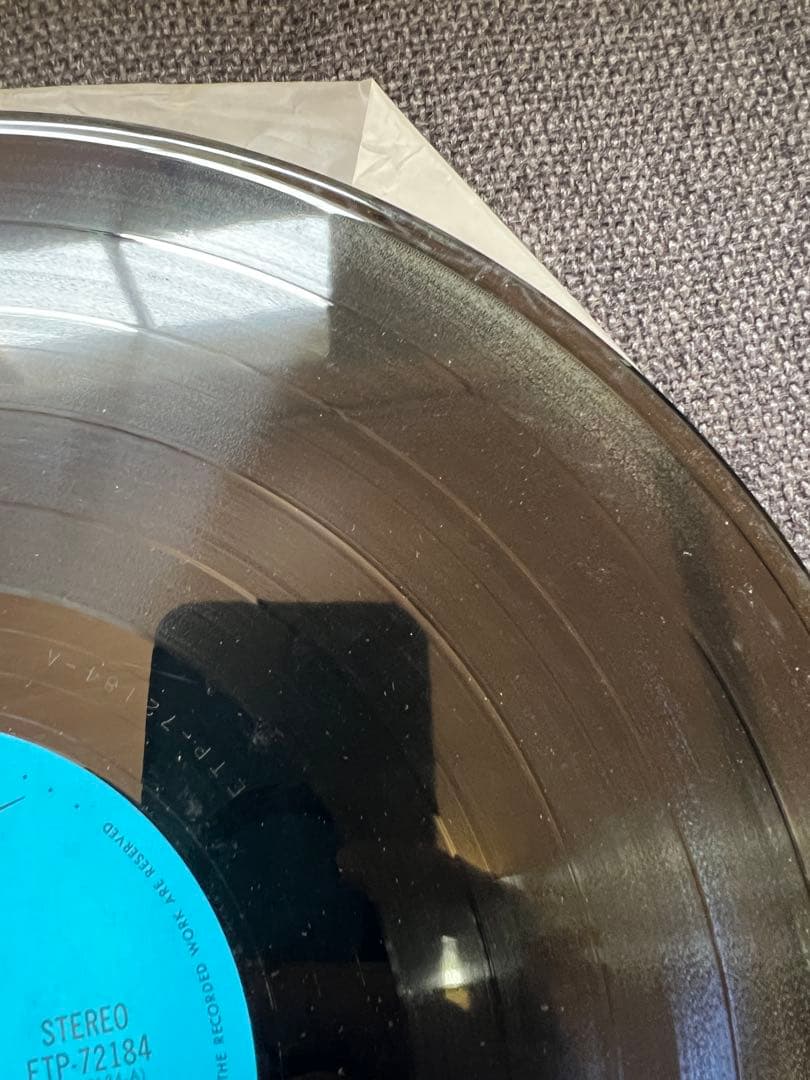 美品/付属完備 荒井由実LP『YUMING BRAND』1976年3Dメガネ付
