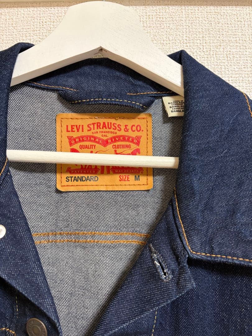 LEVI'S リーバイス ダークブルー デニムジャケット M 藤虎さん専用