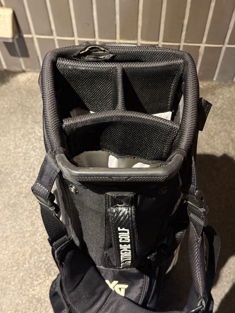 PXG スタンドバッグ ブラック