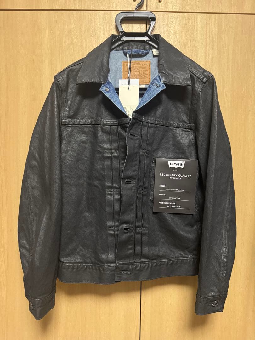 LEVI’S × BIOTOP 26SS Trucker Black Sサイズ