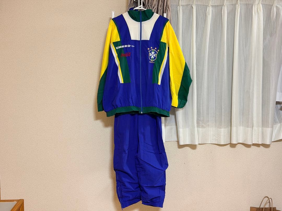 【希少】UMBRO アンブロ 1994年ブラジル代表　トラックスーツ　コカコーラ