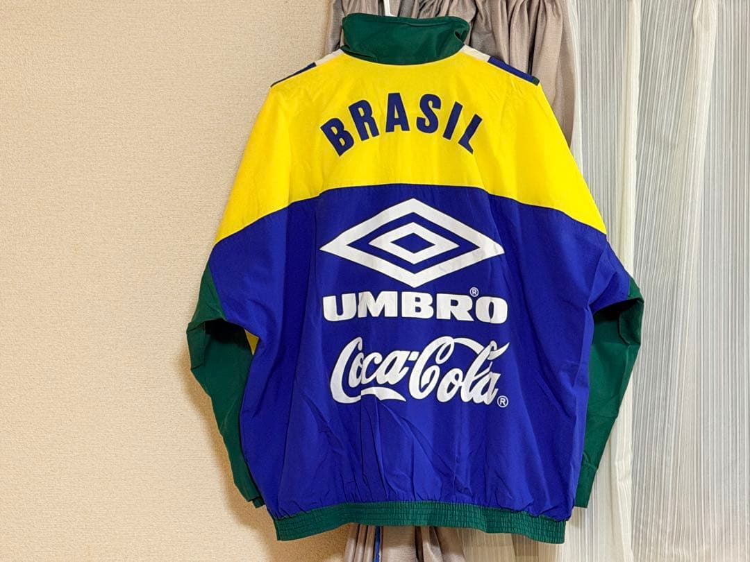 【希少】UMBRO アンブロ 1994年ブラジル代表　トラックスーツ　コカコーラ