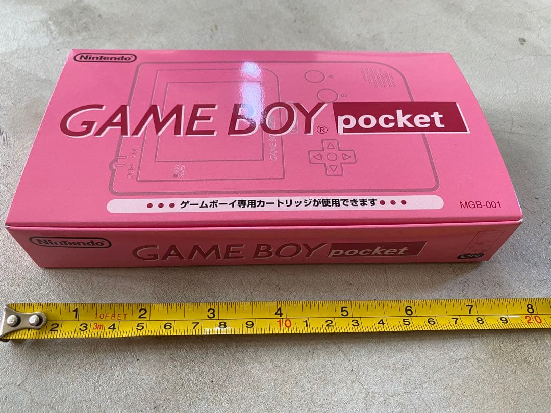 新品未使用　任天堂　ゲームボーイポケット　ピンク色