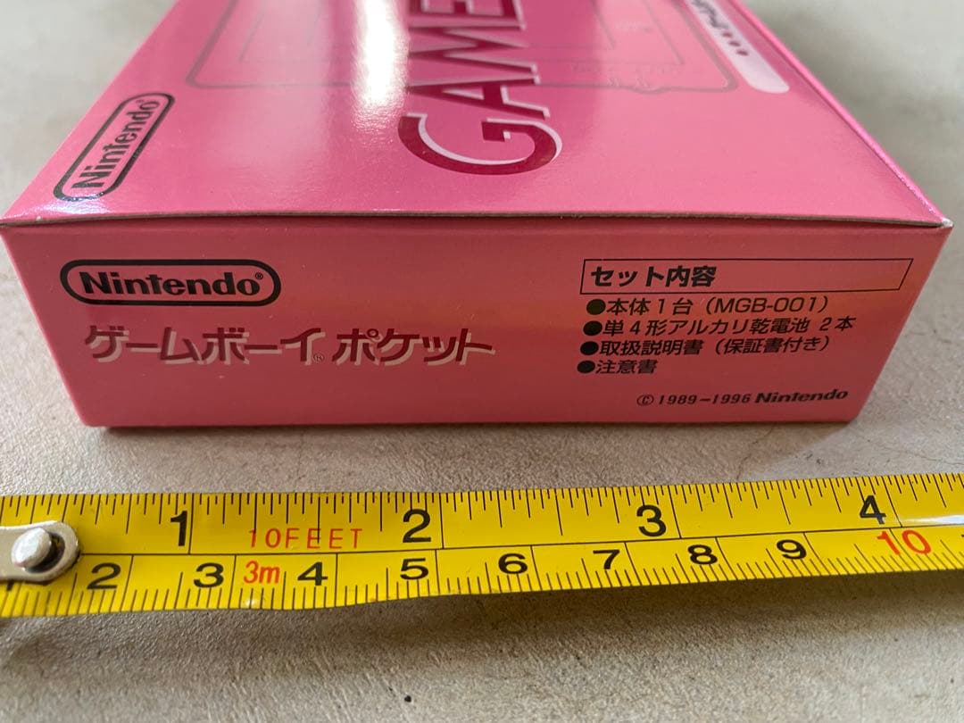 新品未使用　任天堂　ゲームボーイポケット　ピンク色