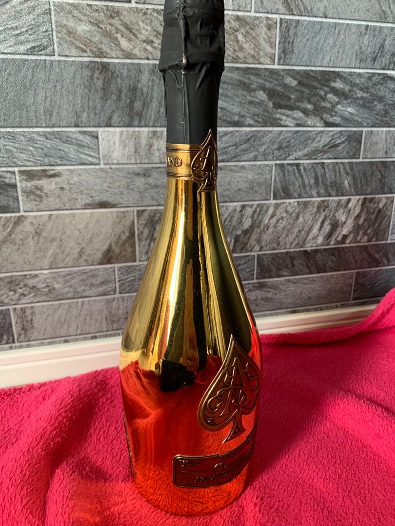 〔未開封〕Armand de Brignac ゴールドシャンパン