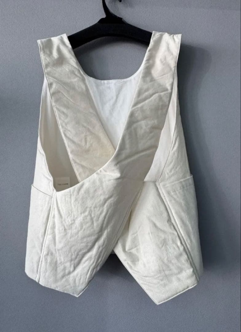 toujours padded back crossvest natural1号