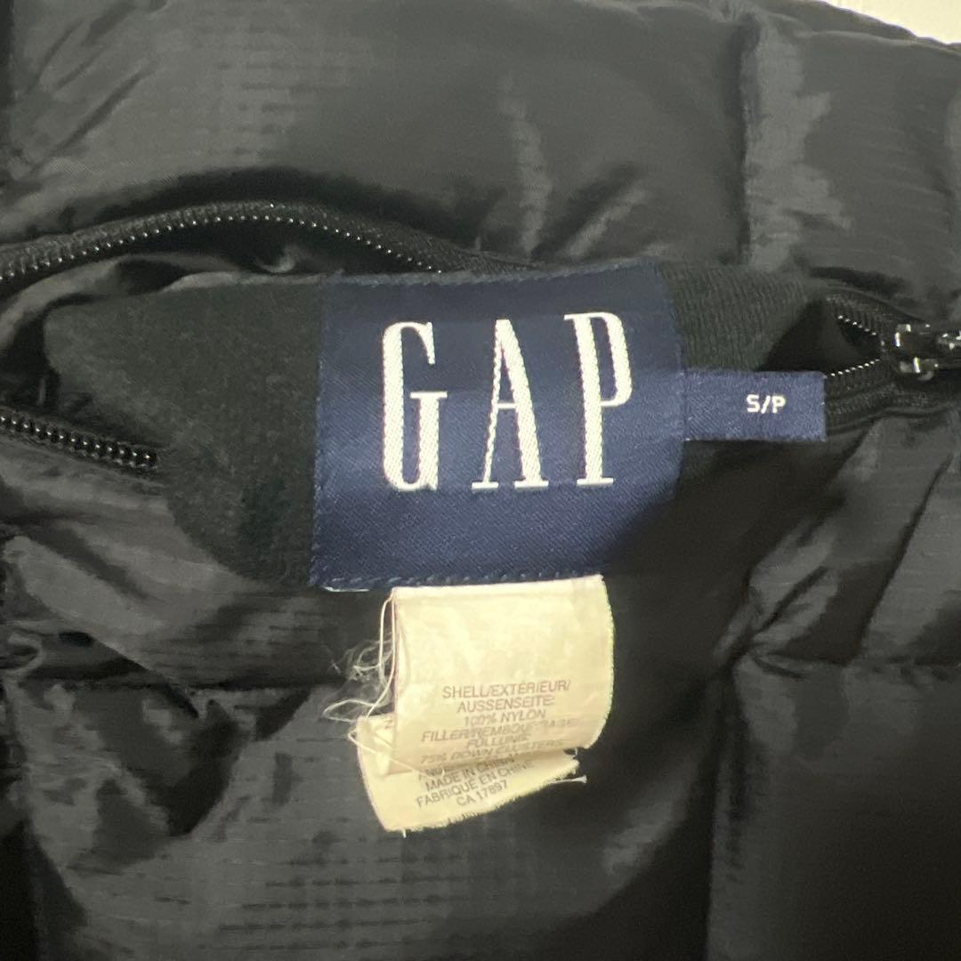 GAP ダウンベスト　リバーシブル　ブラック　old gap