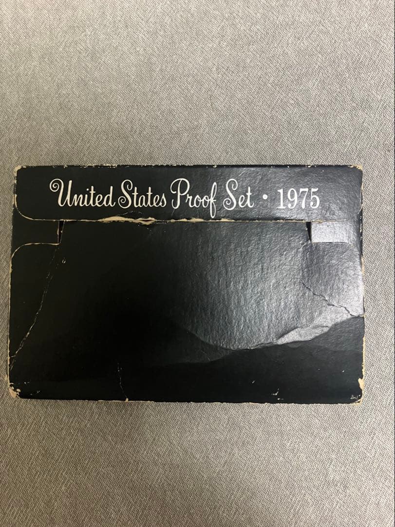 1975年 アメリカ建国200年記念硬貨入り。アメリカ・プルーフ貨幣セット