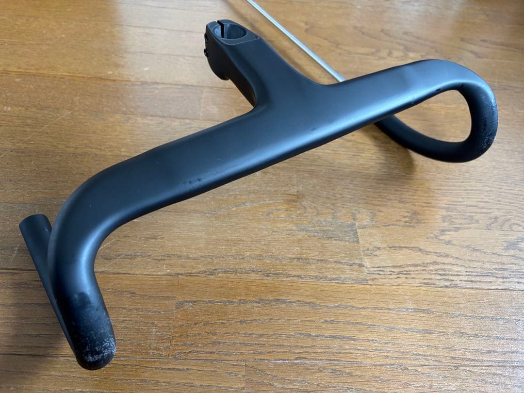 ULLICYC 一体型カーボンハンドル マットブラック 400×110mm