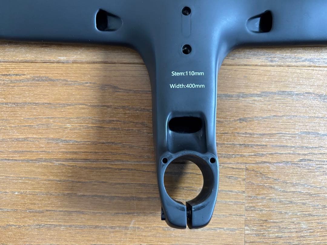 ULLICYC 一体型カーボンハンドル マットブラック 400×110mm