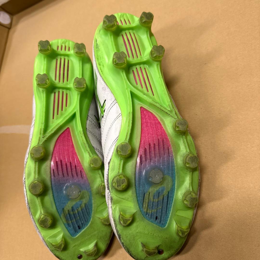 ASICS DS LIGHT pro3ホワイト/グリーン サッカーシューズ
