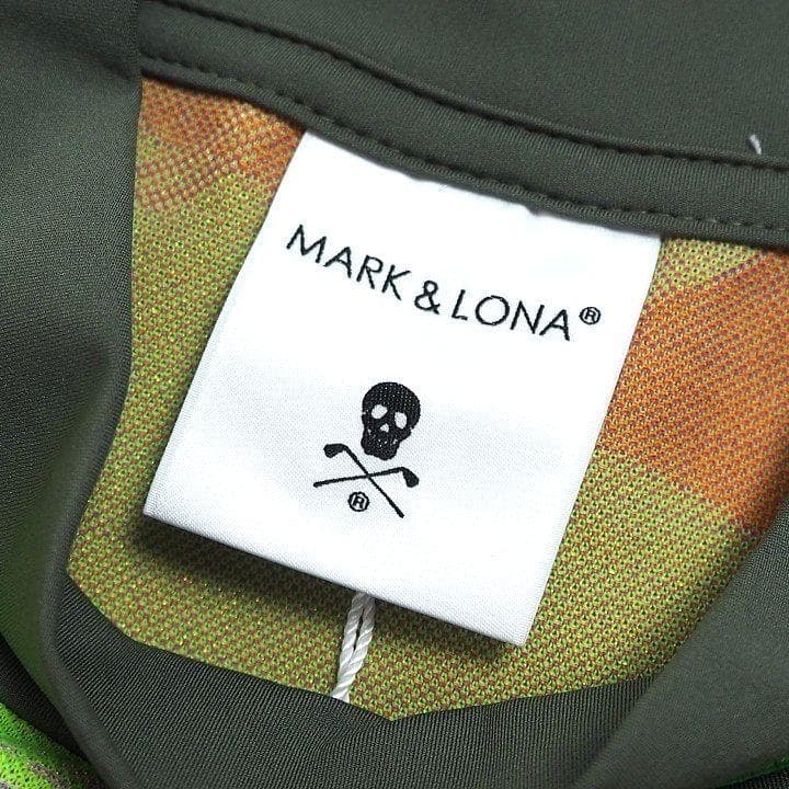 新品 MARK & LONA マーク＆ロナ 派手カモ柄 モックネックシャツ 46