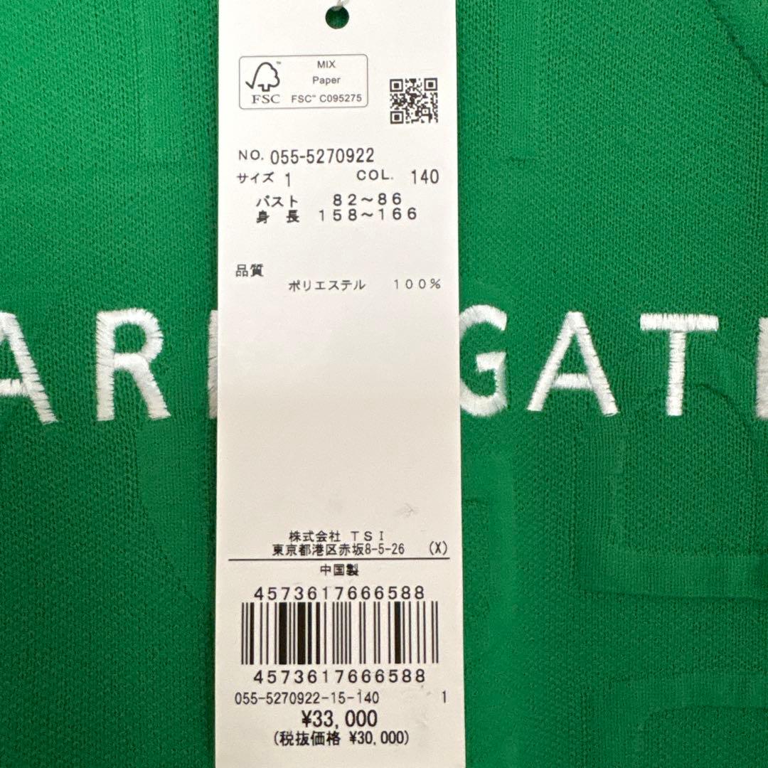 パーリーゲイツ　クルーネックニットプルオーバー ロゴ　レディース