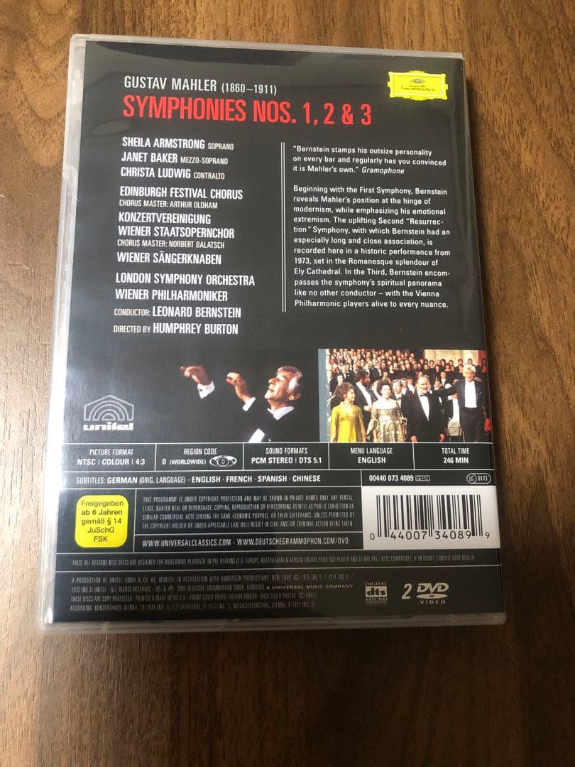 Mahler: The Symphonies DVD9枚組