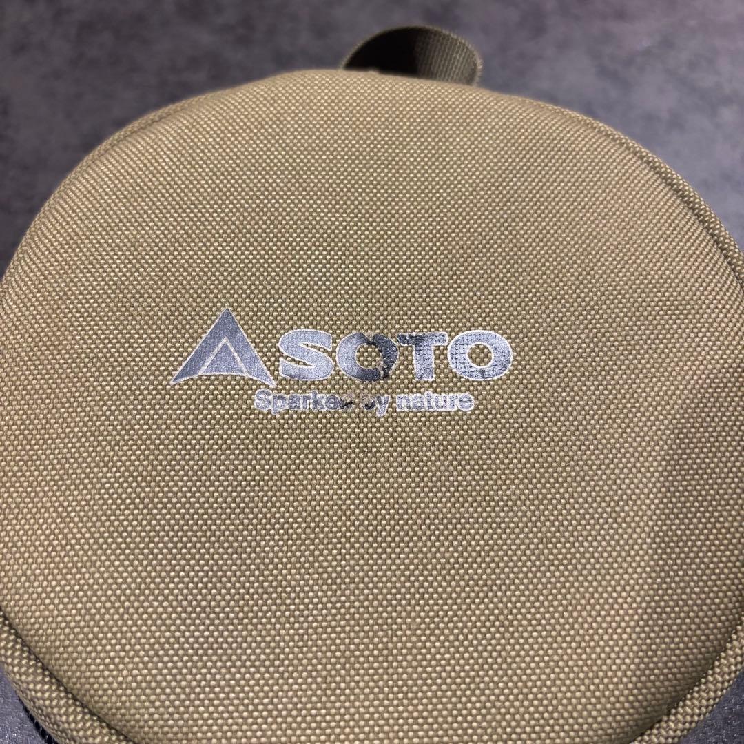 SOTO シングルバーナー　 収納ケース付き