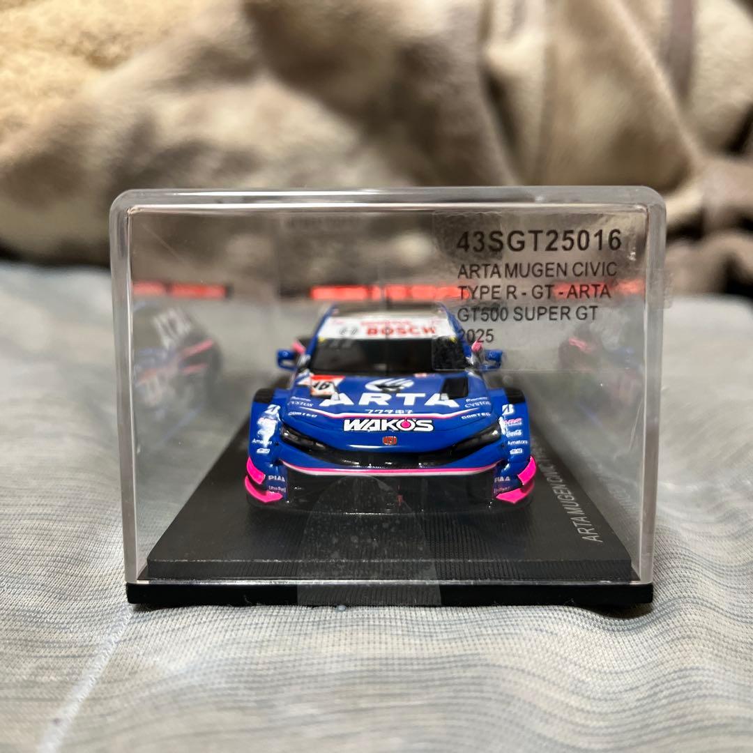 ミニカー ARTA MUGEN CIVIC TYPE R GT SUPER GT 2025