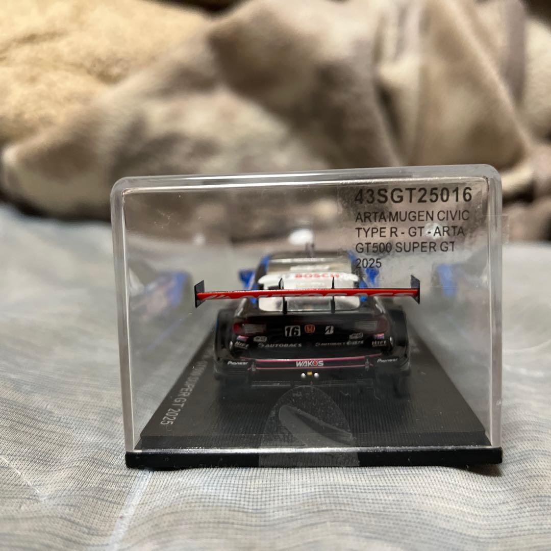 ミニカー ARTA MUGEN CIVIC TYPE R GT SUPER GT 2025