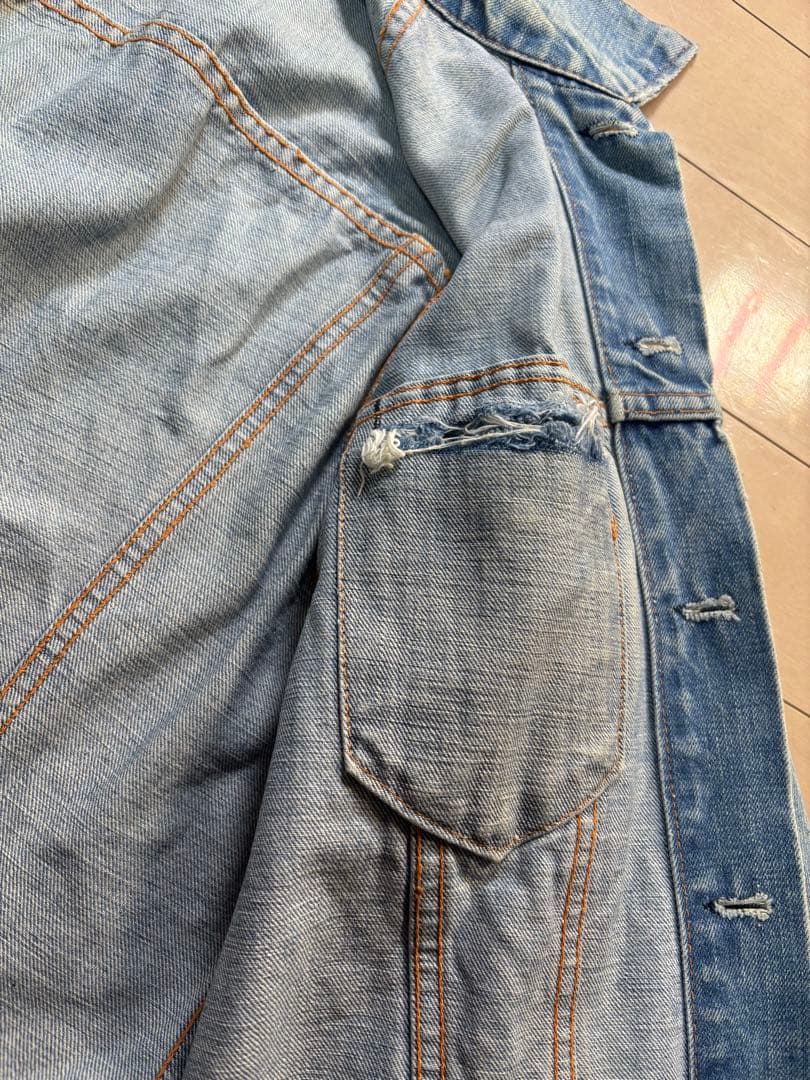 Levis 70505 Big E 60s後期 4thサイズ40 Gジャン524