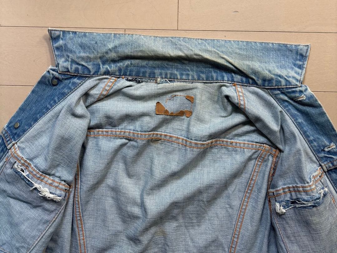 Levis 70505 Big E 60s後期 4thサイズ40 Gジャン524