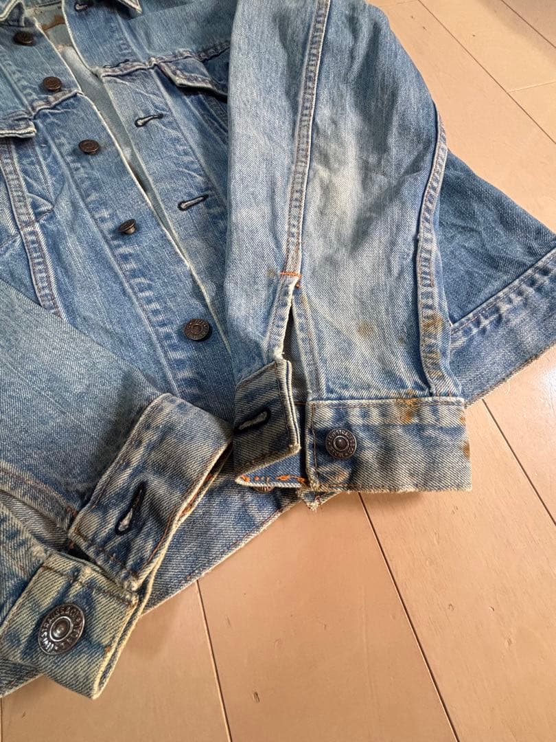 Levis 70505 Big E 60s後期 4thサイズ40 Gジャン524