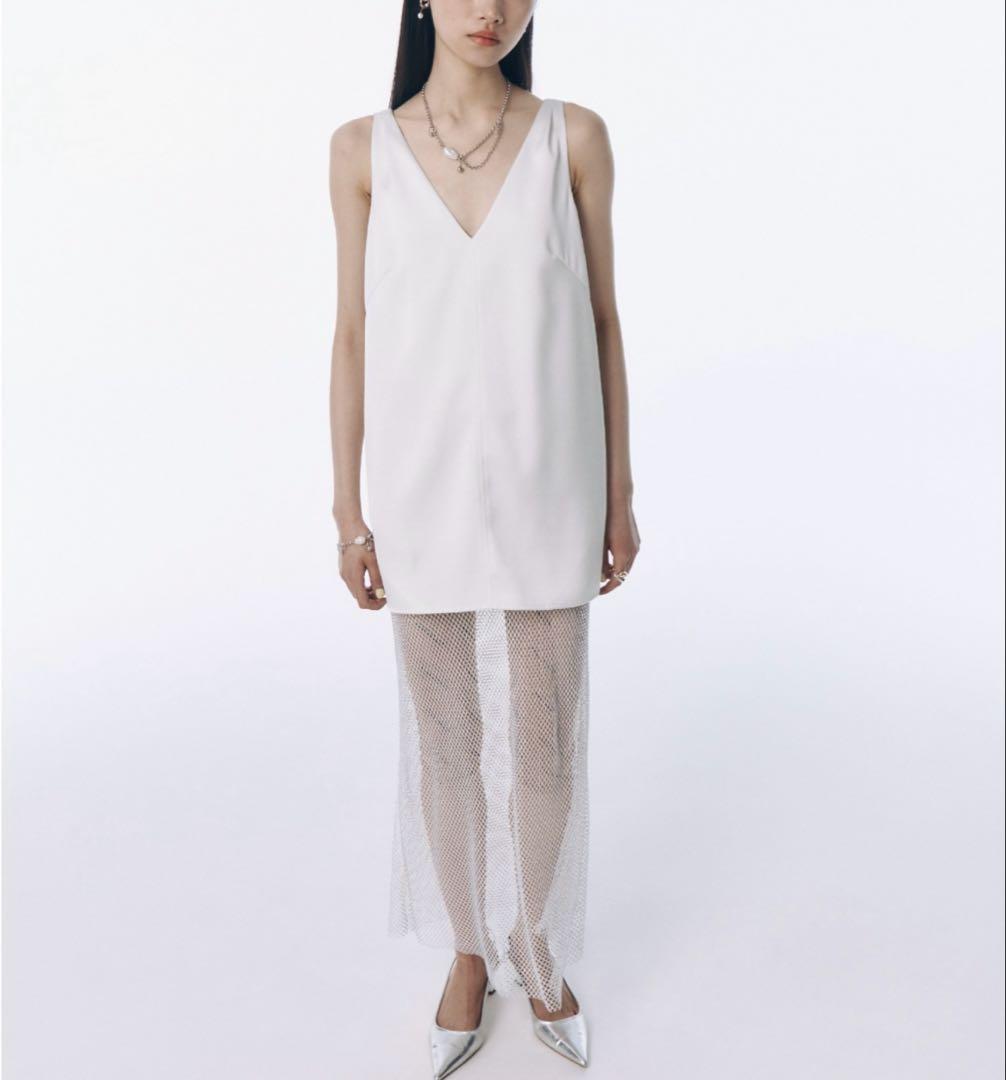 COCO☆JOSE MOON/SATIN GRITTER DRESS