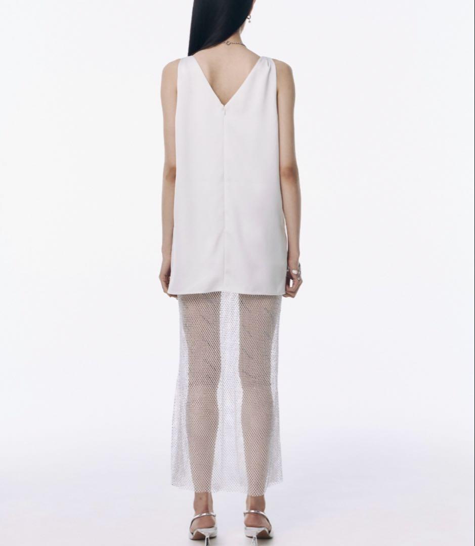 COCO☆JOSE MOON/SATIN GRITTER DRESS