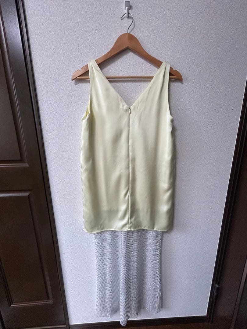 COCO☆JOSE MOON/SATIN GRITTER DRESS