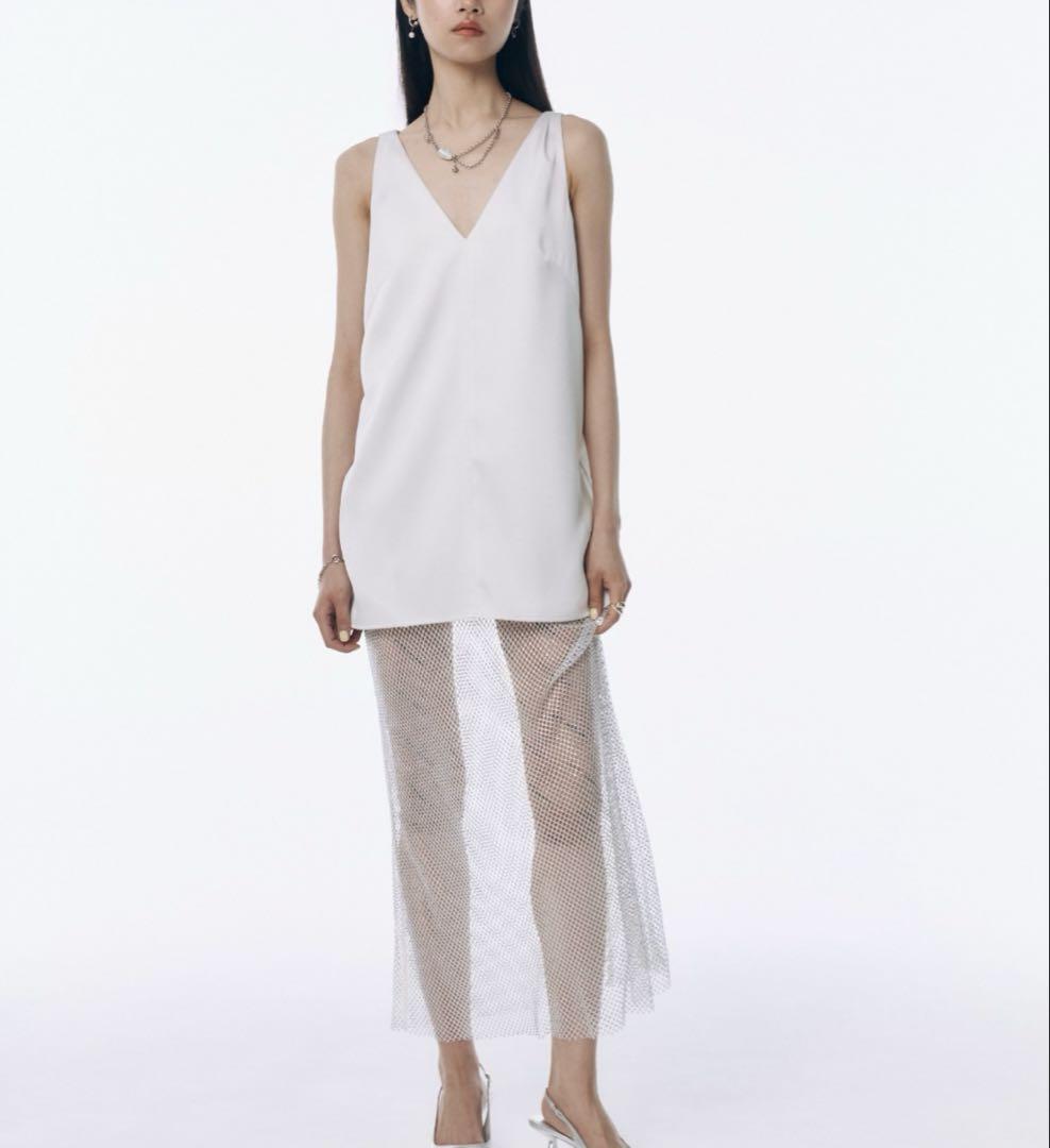 COCO☆JOSE MOON/SATIN GRITTER DRESS