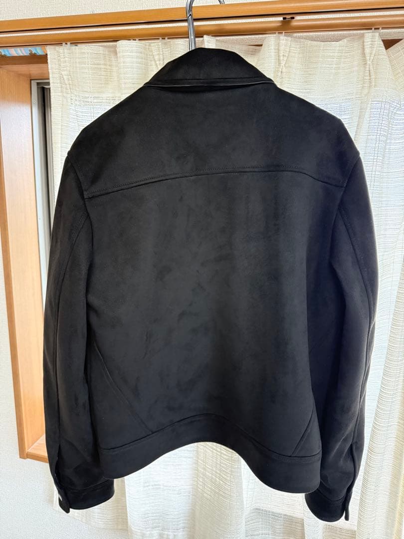 ZARA フェイクスエードレギュラーフィットジャケット