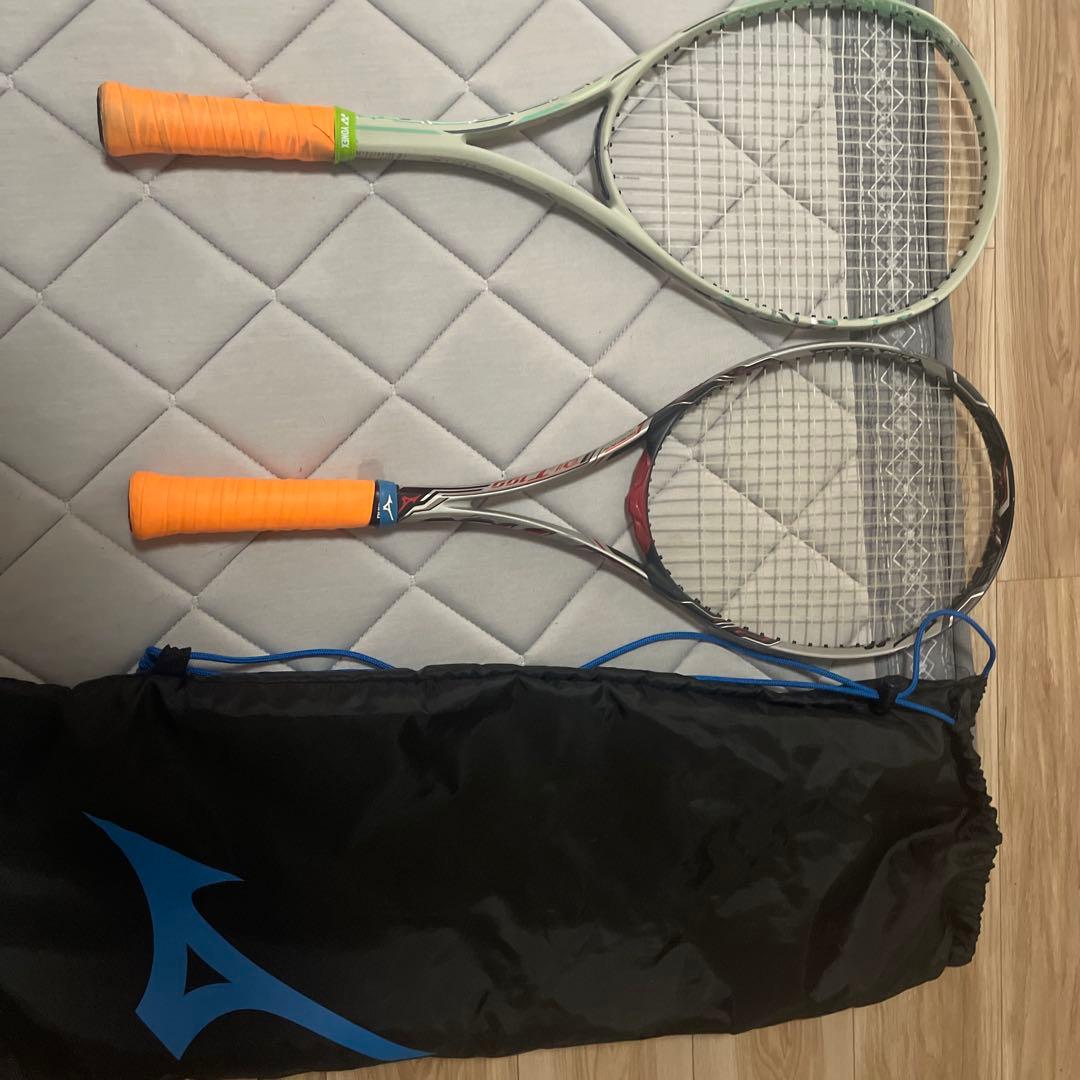 Mizuno ソフトテニスラケット2本セット