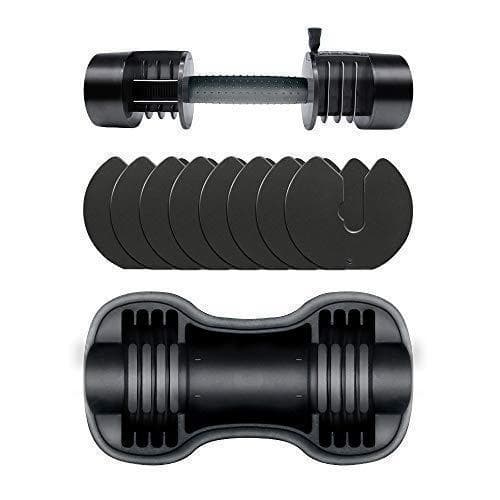 ●ATIVAFIT●可変式ダンベル 2.5kg-12.5kg 5段階簡単重量変更