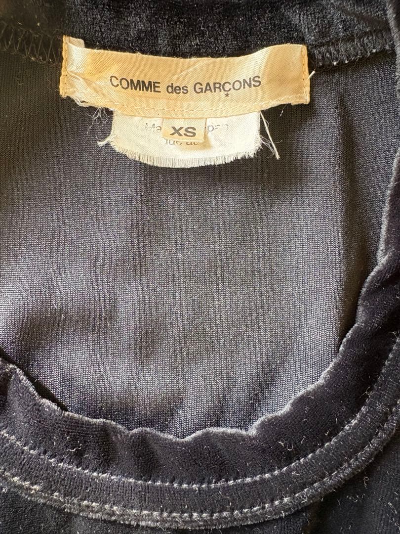 COMME des GARÇONS ベロアカットソー