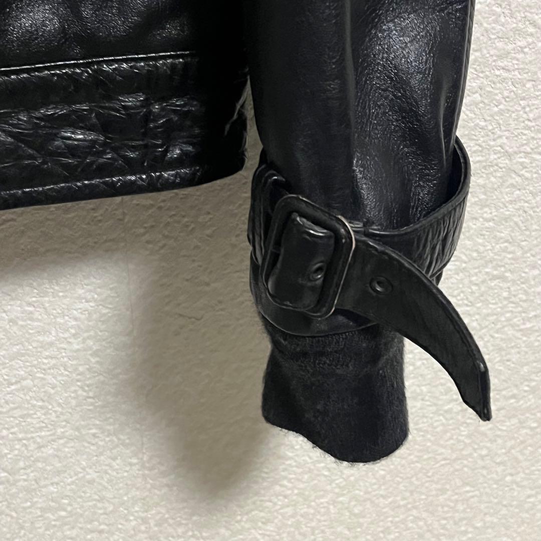 イタリア製 HAUTE オート 馬革 レザージャケット 50