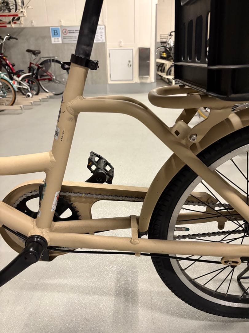 ブリヂストン トートボックス ラージ TXサンドベージュ 自転車