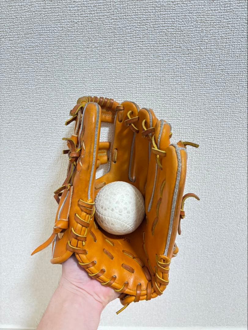 Donaiya 軟式グローブ オレンジ