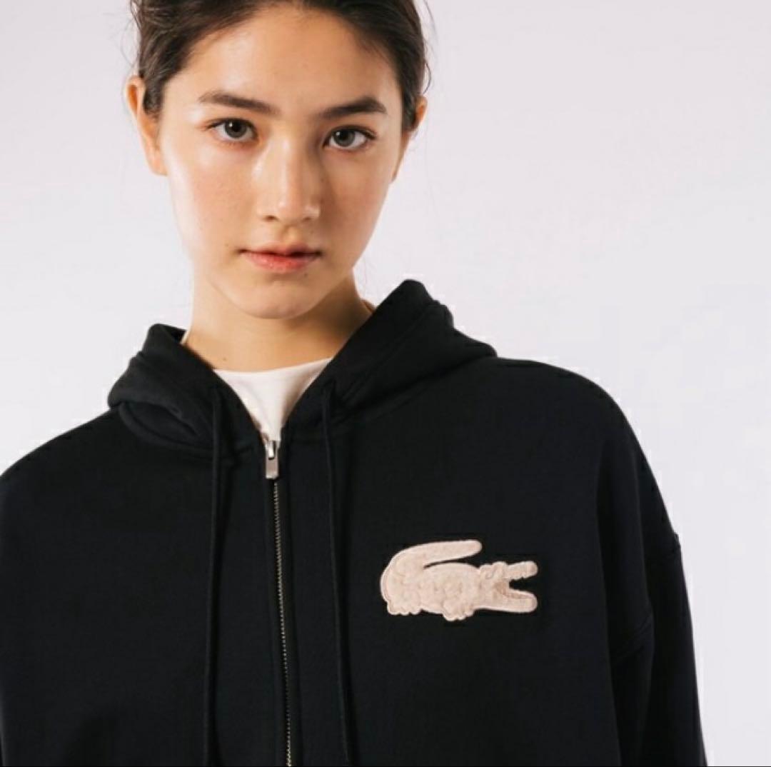 ★美品ラコステボア。ワニロゴスウェットジップフーディー追加最終お値下げ